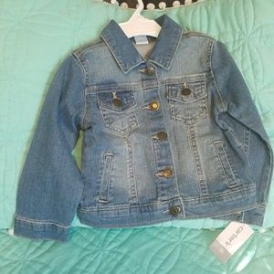 NWT Brand new girls Carter's size 3T denim jacket